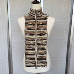 NWT Veronica Beard Cream/Beige/Black Trinity Dickey sz 00-14